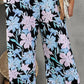 Printed Spaghetti Strap Jumpsuit with Pockets