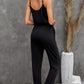 Spaghetti Strap Jumpsuit with Pockets