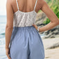 Lace V-Neck Spaghetti Strap Romper