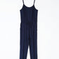 Spaghetti Strap Jumpsuit with Pockets