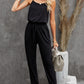 Spaghetti Strap Jumpsuit with Pockets