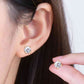 Perfect Stud 2 Carat Moissanite 925 Sterling Silver Stud Earrings