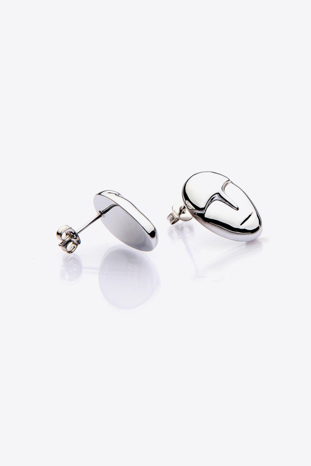 Face Figure Stud Earrings