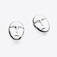 Face Figure Stud Earrings