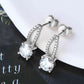 Elegance Earrings 1 Carat Moissanite 925 Sterling Silver