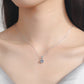 Simply Beautiful Gem Moissanite Pendant Necklace