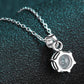 Simply Beautiful Gem Moissanite Pendant Necklace