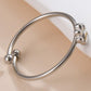 Cute Paw Stainless Steel Open Ring
