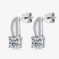 Elegance Earrings 1 Carat Moissanite 925 Sterling Silver