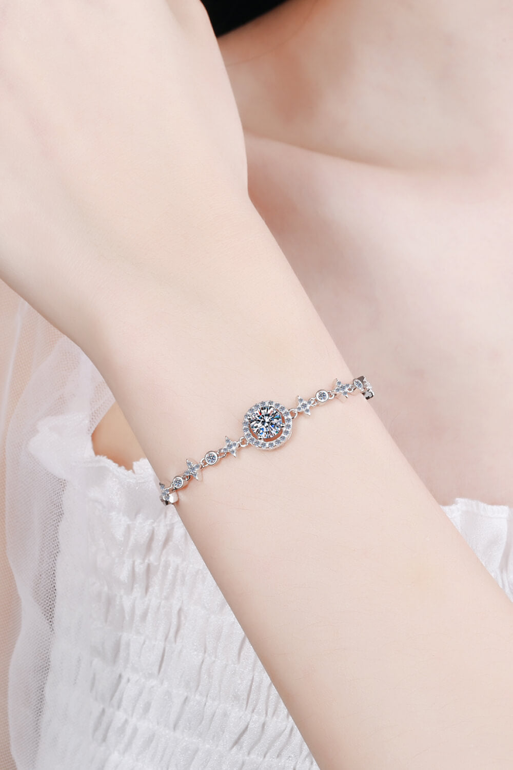 Queen Moissanite Bracelet