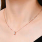 Center Stage Moissanite 925 Sterling Silver Necklace
