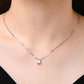 Center Stage Moissanite 925 Sterling Silver Necklace