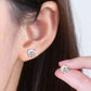 Perfect Stud 2 Carat Moissanite 925 Sterling Silver Stud Earrings