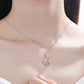 Gorgeous Love Heart Gem, 2 Carat Moissanite 925 Sterling Silver Necklace